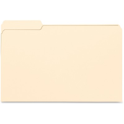 Business Source File Folders 1/3Cut 3/4" Exp Lgl POS 1 100/BX MLA 99724