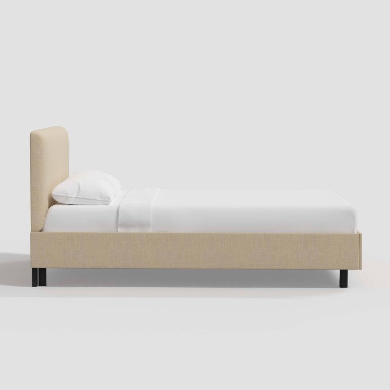 Olivia Platform Bed in Linen - Threshold™, 4 of 6