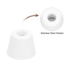 Unique Bargains Non-Slip Noise Reduction Non-Marking Rubber Bumper Feet 8 Pcs - 3 of 4