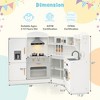Aghana Digitals White Corner Kids Play Kitchen with Ice Maker, Washing Machine & Storage - - 3 of 4