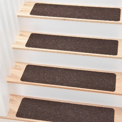 MBIGM Striped Indoor & Outdoor Non-Slip Stair Treads