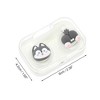 Unique Bargains Contact Lens Case Contact Lens Container Contact Lens Carrier 2.36"x1.65"x1.1" 1 Set - 3 of 4