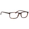 Esquire Designers EQ1531 Mens Rectangular Frame Eyeglasses Havana Tortiose-55 mm - 3 of 3