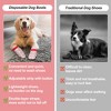 Unique Bargains Dog Disposable Foot Covers 6 Set 24 Pcs - 3 of 4