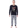 DC Comics Superman Man Of Steel Tight Fit Cotton 2 Piece Pajama Set - 2 of 4