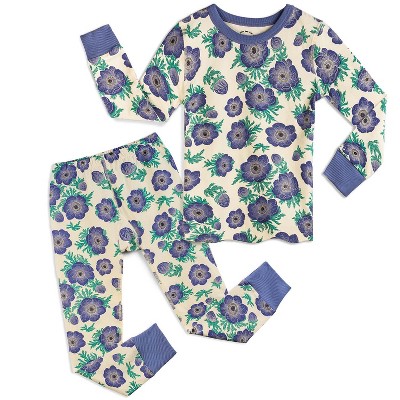Mightly Toddler Fair Trade 100% Organic Cotton Tight Fit Pajama Set