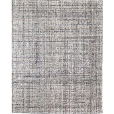 Hoyt Modern Distressed Gray/Taupe Area Rug