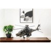 HomeRoots 9" Green Metal Hand Painted Model Airplane Tabletop Sculpture - 2 of 4