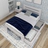 Plank+Beam Solid Wood Farmhouse Full Platform Bed Frame with Plank Headboard and Storage Drawers - 2 of 3
