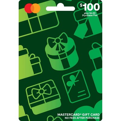 Mastercard Gift Card - $100 + $6 Fee