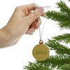 Alabama at Birmingham Secondary Logo Mini Small Tiny Wood Christmas Tree Holiday Ornament - 2 of 4