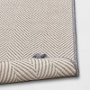 Herringbone Outdoor Rug Ivory/Cashmere Gray - Threshold™ designed with Studio McGee - image 4 of 4