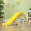BABYYER Triangle Climber, Indoor Toddler Climbing Toys, Baby Gym Play Set with Slide & Sandbags, Playground for Kids 18-48 Months - 4 of 4