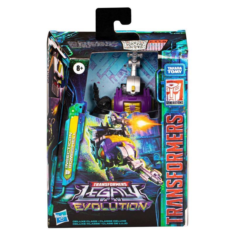 Transformers Legacy Evolution Deluxe Insecticon Bombshell Action Figure, 3 of 11