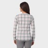 Warm Essentials by Cuddl Duds Women's Waffle Long Sleeve Crewneck Top - 2 of 4