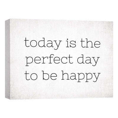 11" x 14" Today Is The Perfect Day Decorative Wall Art - PTM Images