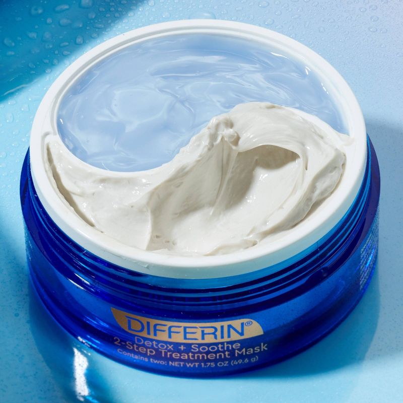 Differin Detox and Soothe 2-Step Treatment Clay Face Mask - 1.75oz, 6 of 7