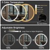 Round Tempered Glass Bathroom Mirror - 4 of 4