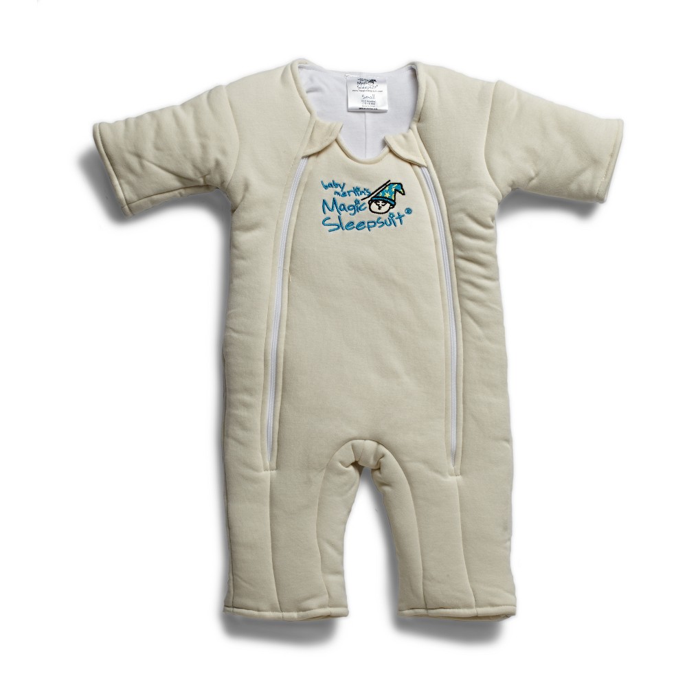 Baby Merlin's Magic Sleepsuit 3-6 Months - Fresh Cream, Fresh Ivory