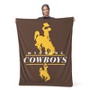 NCAA 60 x 80 Raschel Micro Throw Wyoming Cowboys - 2 of 4