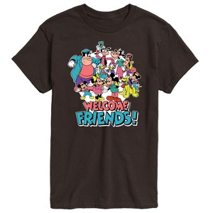 Men's - Disney - Welcome Friends Short Sleeve Graphic T-Shirt - 1 of 4