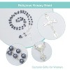6mm Pearl Rosary Beads With Crucifix - Women's Catholic Prayer Necklace, Gift Box & Pouch Included - 2 of 4