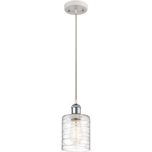 Cobbleskill - 1 Light Cord Hung Mini Pendant In Industrial Style-8 Inches Tall and 5 Inches Wide - 1 of 1