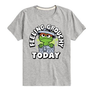 Boys' - Sesame Street - Feeling Grouchy Short Sleeve Graphic T-Shirt - 1 of 4