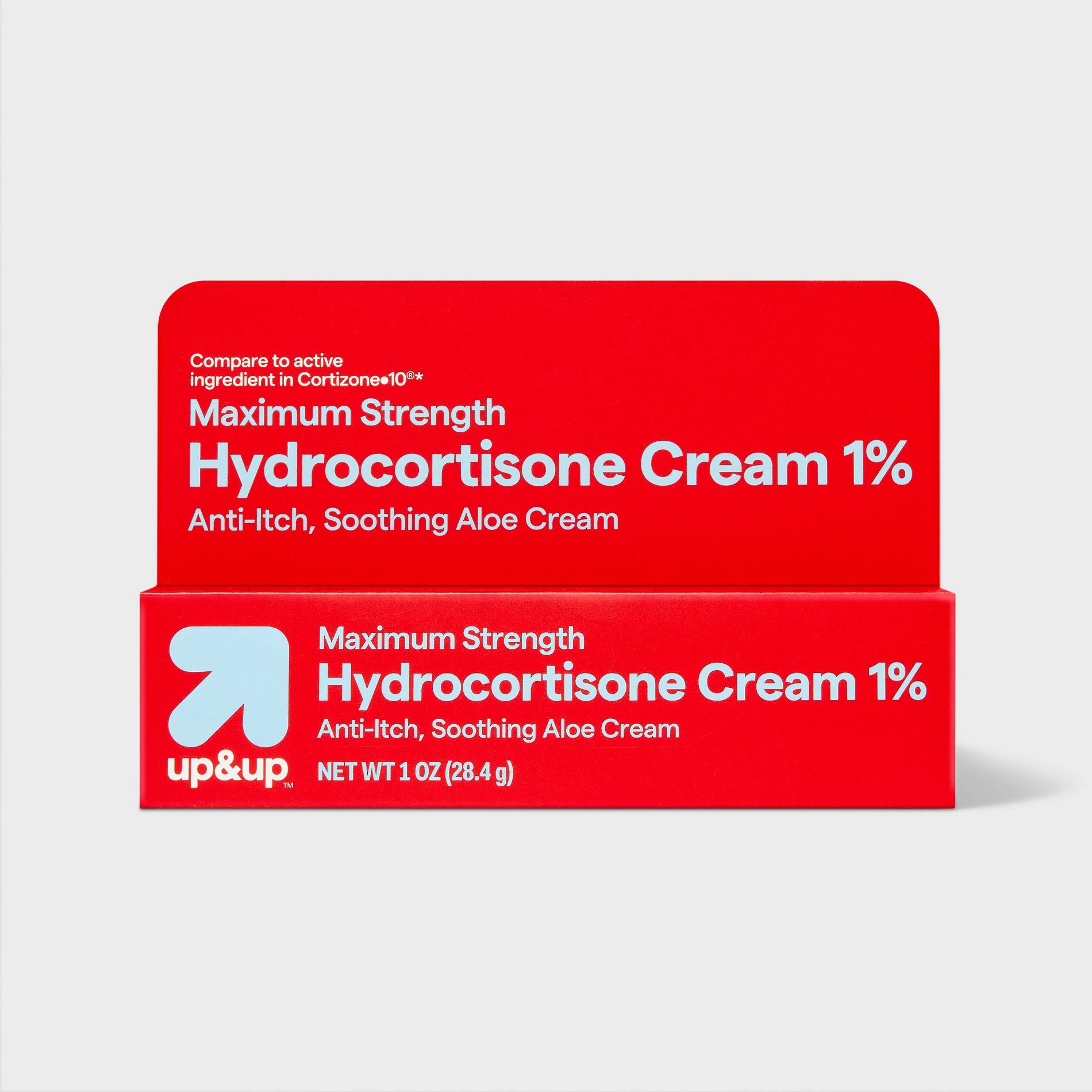 Anti-Itch 1% Hydrocortisone Maximum Strength Cream with Aloe - 1oz - up&up™