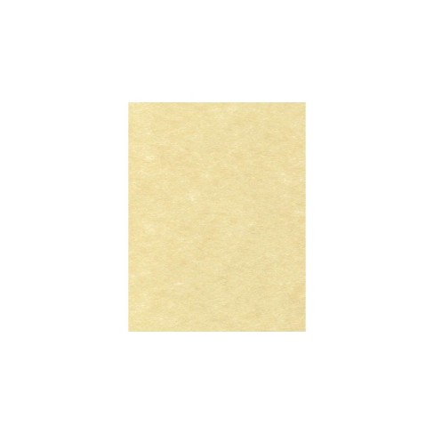 Set of 5 Sheets Natural Parchment Paper 8 1/2X11