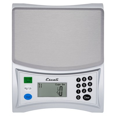 Escali Mini Pico Silver Kitchen Scale