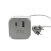 CIAO Tech 6FT Extension Cord 3 Outlets 1 USB Ports & 1 Type C Output - 2 of 4