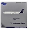 Airbus A321P2F Commercial Aircraft "Lufthansa Cargo" (D-AEUC) White with Blue Tail 1/400 Die Cast Model Airplane by GeminiJets - 3 of 3