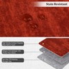 Runner Rug for Bedside Machine Washable Non-Slip Low Pile Accent Carpet Modern Abstract Rug No-Shedding Hallway Indoor Carpet - 3 of 4