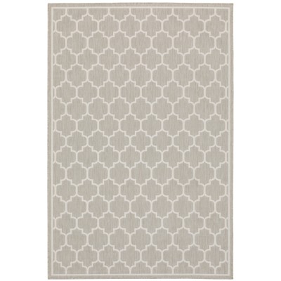 Oriental Weavers Portofino 1636H Grey/ Ivory Indoor/Outdoor Area Rug - 3'3" x 5'
