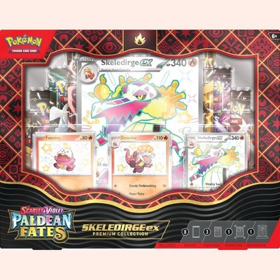 POKEMON TCG: SCARLET AND VIOLET: PALDEAN FATES: POKEMON EX PREMIUM COLLECTION - Shiny Fuecoco