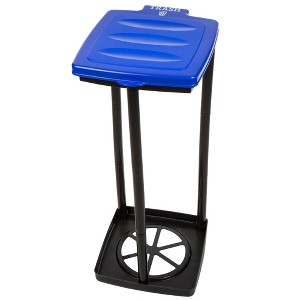 Leisure Sports Portable Trash Bag Holder with Lid - Blue - 1 of 4