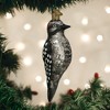 Old World Christmas Blown Glass Ornament for Christmas Tree, Vintage Hairy Woodpecker - 2 of 4