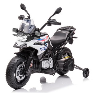 Ride On Motorcycle, 12V 7AH, Licensed BMW Kids Motorcycle, High/Low Speed, EVA Tire, LED Headlights, Ride On Car for Kids - 1 of 4
