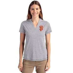 San Francisco Giants Cutter & Buck Forge Eco Heathered Stretch Womens Blade Top - 1 of 1