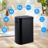 Automatic Sensor Trash Can, 13 Gallon Large Capacity Waste Bin with Lid, Touchless Garbage Can - 3 of 4