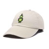 Dalix Robot Embroidered Glow in the Dark Retro Dad Hat Cotton Baseball Cap Adjustable Mens - image 4 of 4