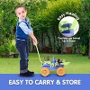 Unbanmax Pull Along Garden Wagon and Gardening Tools Toy Play Set for Toddlers, Kids with Outdoor Tools, Plant Pots, Accessories - 4 of 4