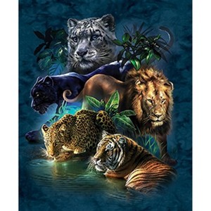 Sunsout Big Cat Prowess 1000 pc Jigsaw Puzzle 52416 - 1 of 4