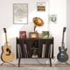 Aheaplus Record Player Stand with Power Outlet and USB Ports, Vinyl Record Storage Table,Vinyl Holder Display Shelf - 4 of 4