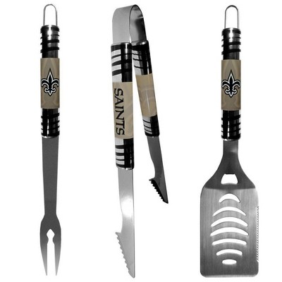 NFL New Orleans Saints Tailgater BBQ Set 3pc