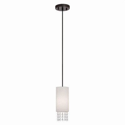 Livex Lighting Carlisle 1 - Light Pendant in  English Bronze