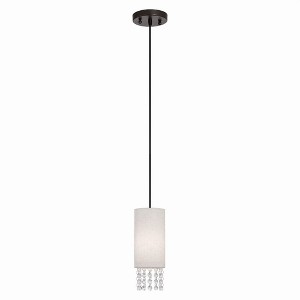 Livex Lighting Carlisle 1 - Light Pendant in  English Bronze - 1 of 4