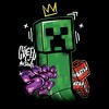 Men's Minecraft Creeper King T-Shirt - 2 of 4
