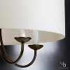 Urban Ambiance Luxury Transitional Chandelier,  21-1/8"H x 21-5/8"W,  Olde Bronze Finish, UHP2281 - 4 of 4